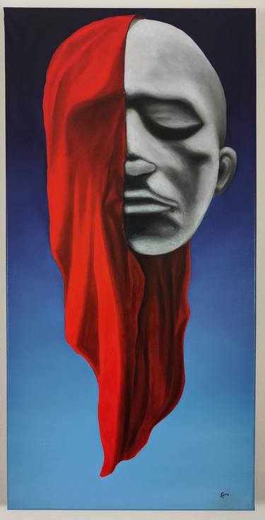 Original Surrealism Abstract Painting by Ferus Fer
