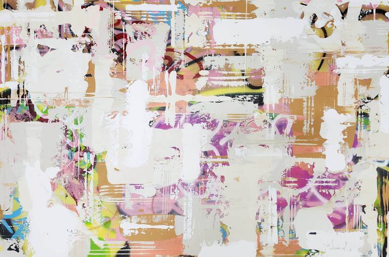 Original Abstract Expressionism Abstract Painting by Thomas Orrin