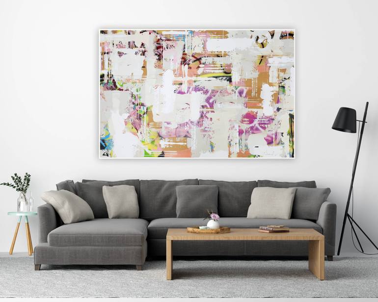 Original Abstract Expressionism Abstract Painting by Thomas Orrin