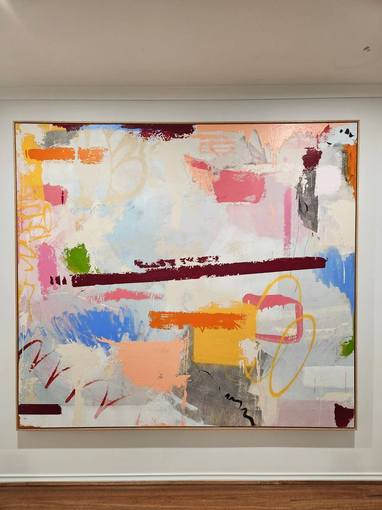 Original Abstract Expressionism Abstract Painting by Thomas Orrin