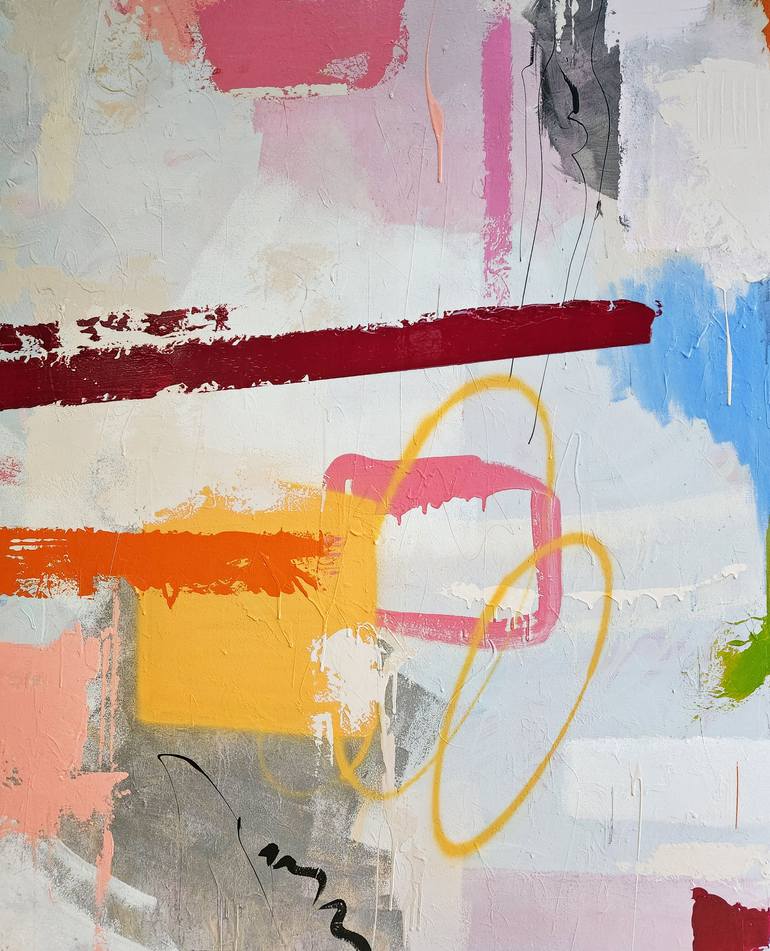 Original Abstract Expressionism Abstract Painting by Thomas Orrin