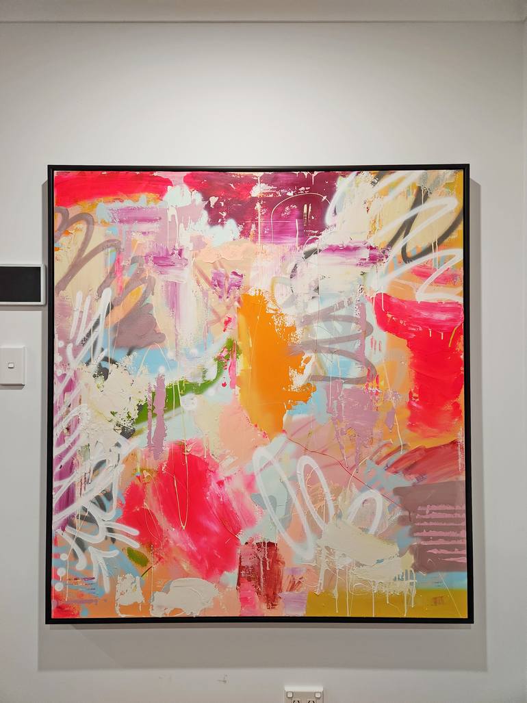 Original Abstract Expressionism Abstract Painting by Thomas Orrin