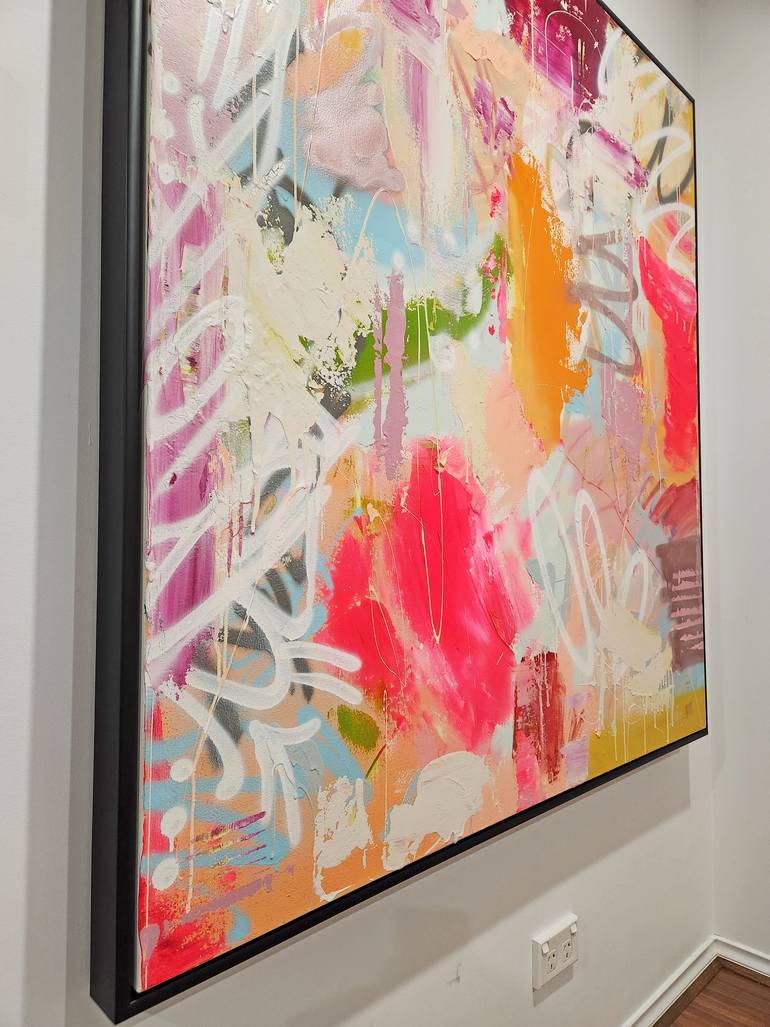 Original Abstract Expressionism Abstract Painting by Thomas Orrin