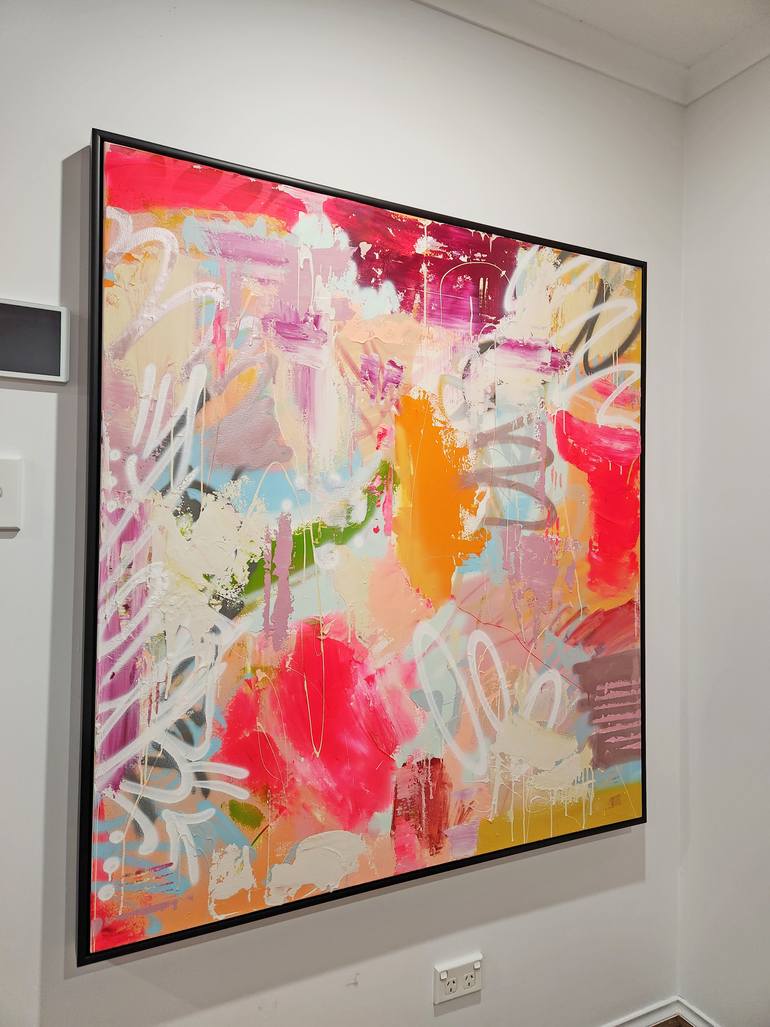 Original Abstract Expressionism Abstract Painting by Thomas Orrin