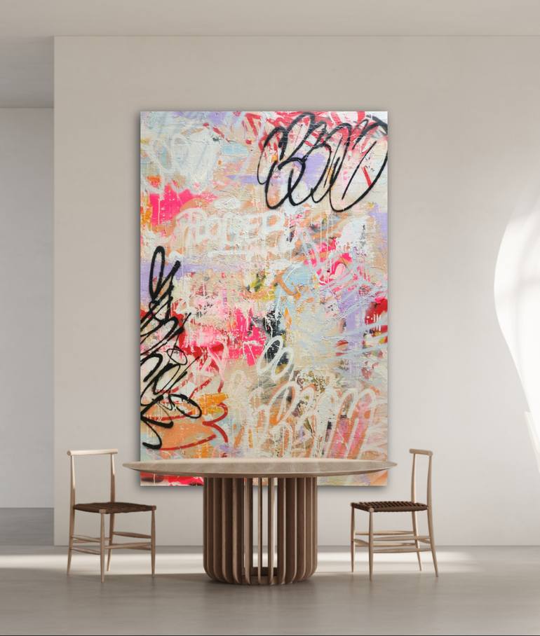 Original Abstract Expressionism Abstract Mixed Media by Thomas Orrin