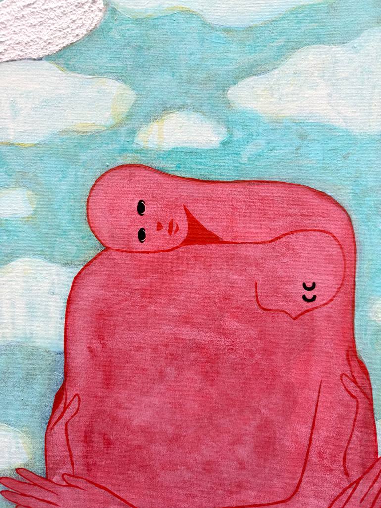 Original Figurative Abstract Painting by Donghwi Dongza