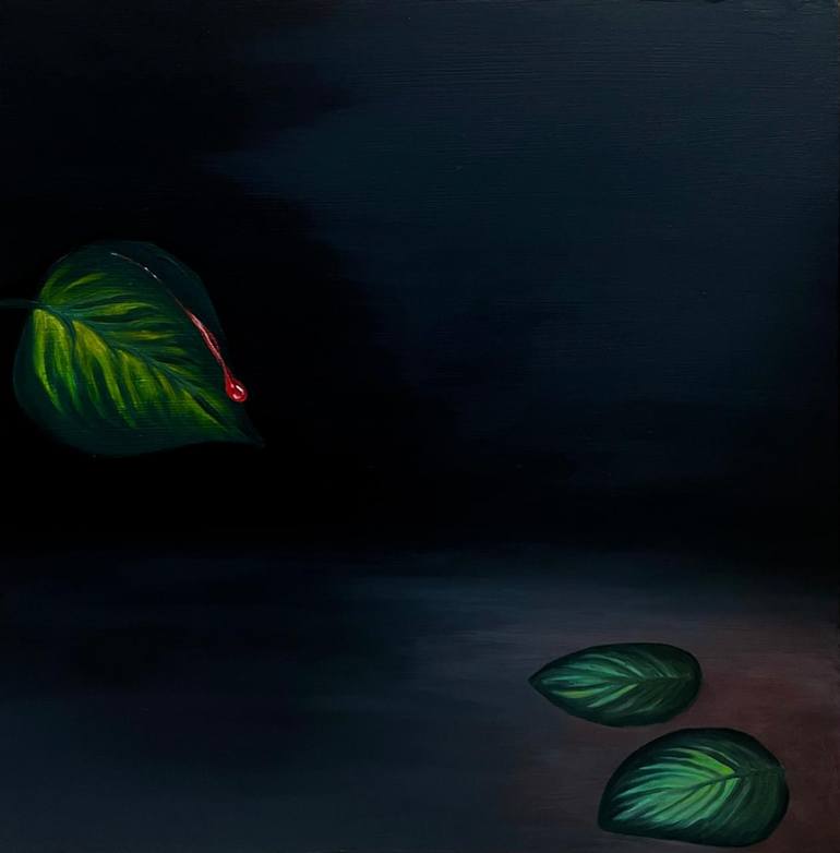 Original Nature Painting by Rocio De Los Santos Padron | Symbolism Art on Other | Pruning