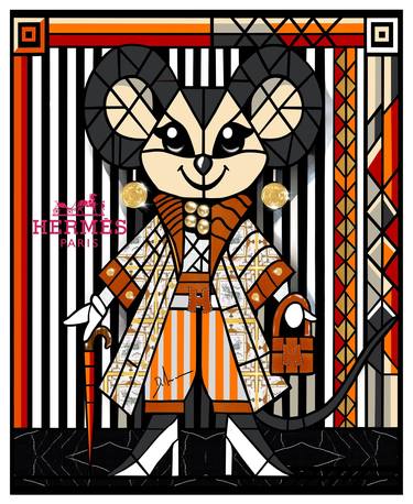 Original Cubism Humor Digital by Nicolas De Marco