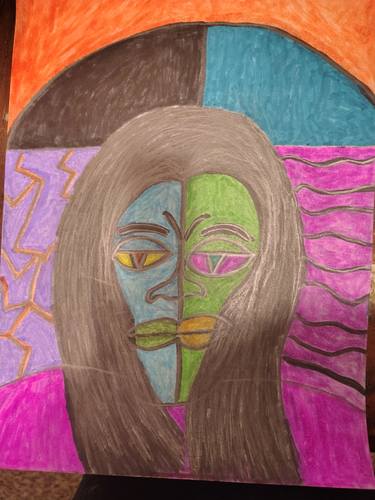 Original Abstract Expressionism Abstract Drawing by Joshua Prentice