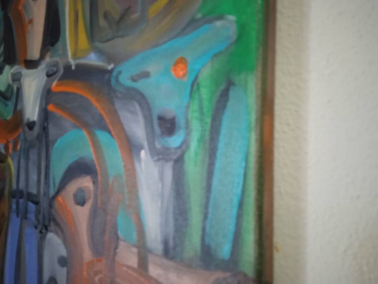 Original Expressionism Animal Painting by Vítor Pisco