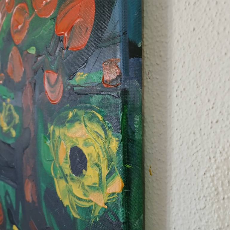 Original Expressionism Landscape Painting by Vítor Pisco
