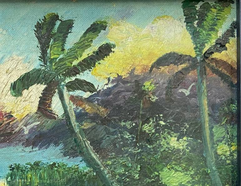 Original Impressionism Seascape Painting by Arti Nahata