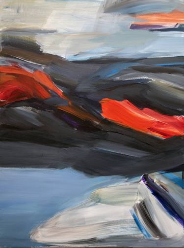 Original Abstract Expressionism Abstract Paintings by Akvile Kail