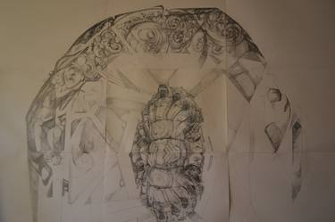 Original Conceptual Geometric Drawing by Roee Suffrin