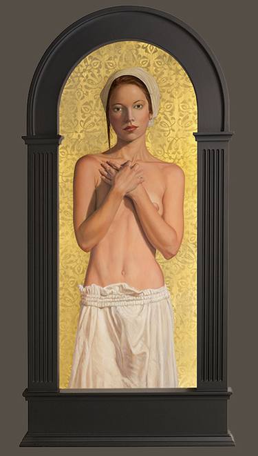 Print of Figurative Nude Paintings by John Hunn