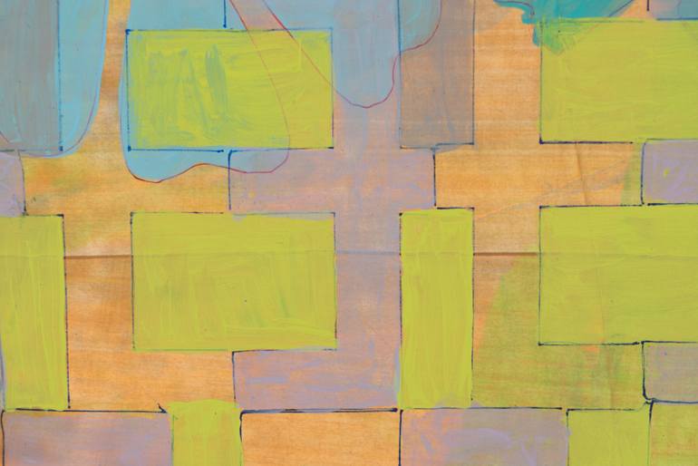 Original Abstract Patterns Painting by Hollie Heller