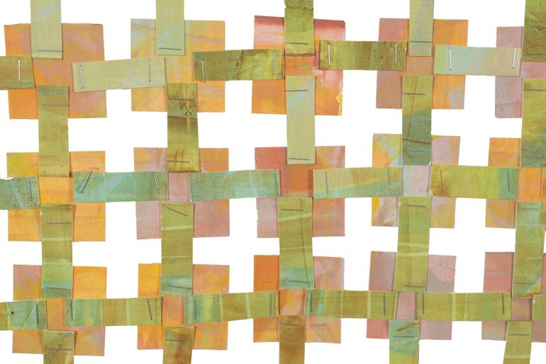 Original Abstract Mixed Media by Hollie Heller