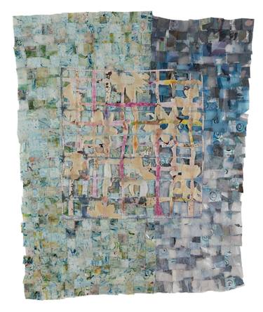 Original Abstract Mixed Media by Hollie Heller