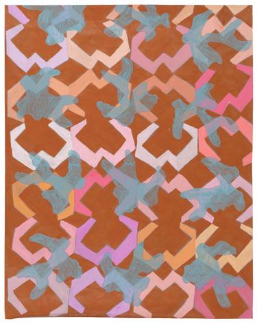 Print of Abstract Patterns Paintings by Hollie Heller