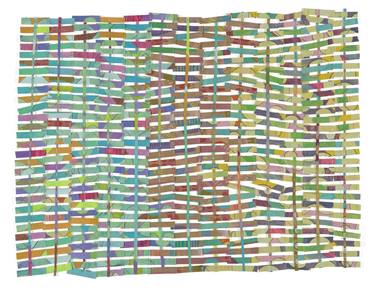Original Abstract Mixed Media by Hollie Heller
