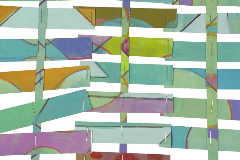 Original Abstract Mixed Media by Hollie Heller