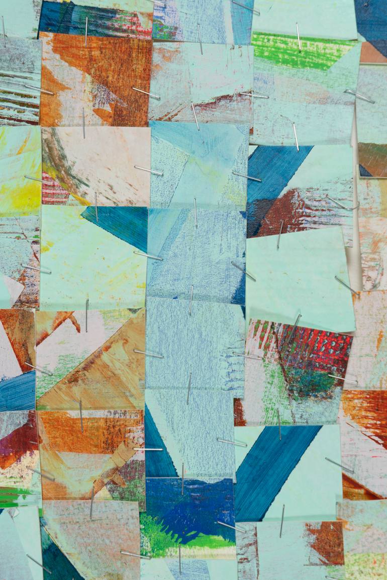Original Abstract Mixed Media by Hollie Heller