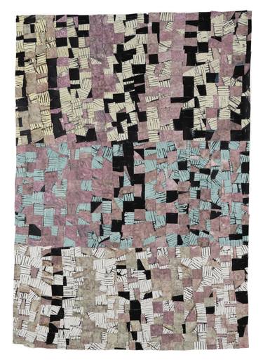 Original Abstract Patterns Mixed Media by Hollie Heller