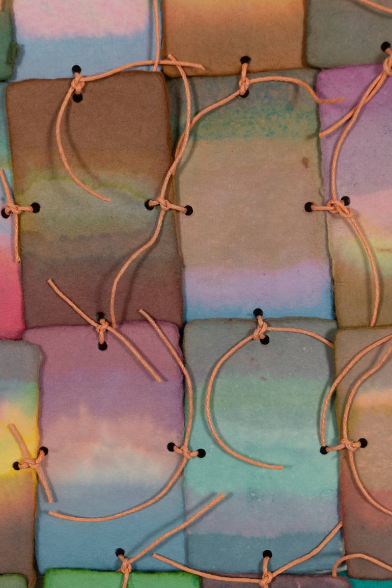 Original Abstract Mixed Media by Hollie Heller