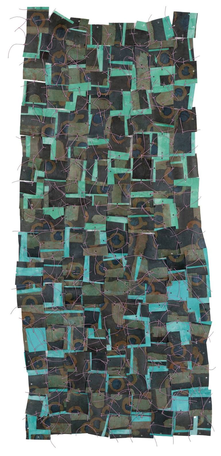 Original Abstract Mixed Media by Hollie Heller