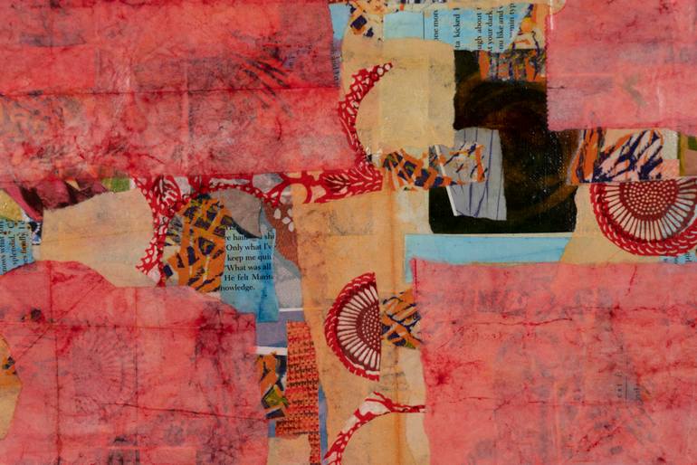 Original Abstract Collage by Hollie Heller