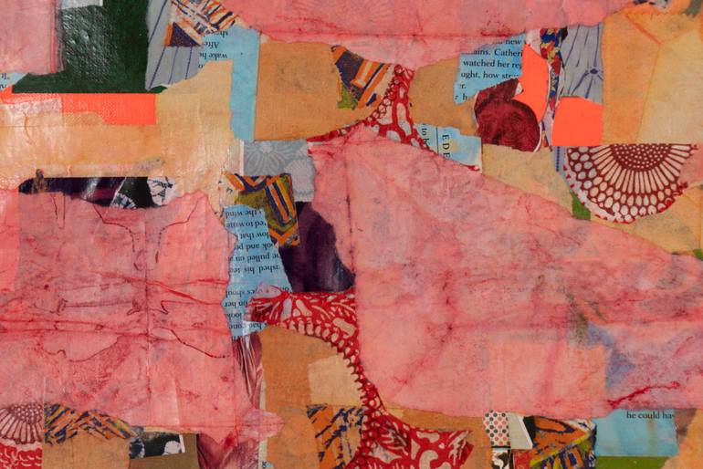 Original Abstract Collage by Hollie Heller