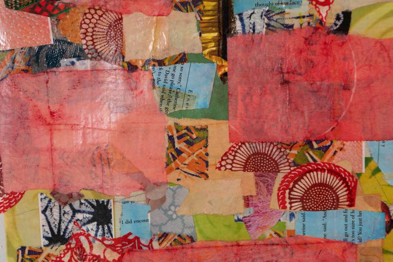 Original Abstract Collage by Hollie Heller