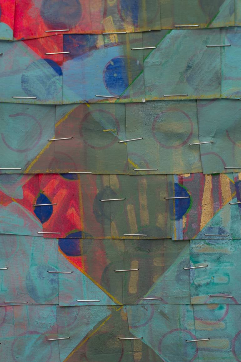 Original Abstract Mixed Media by Hollie Heller