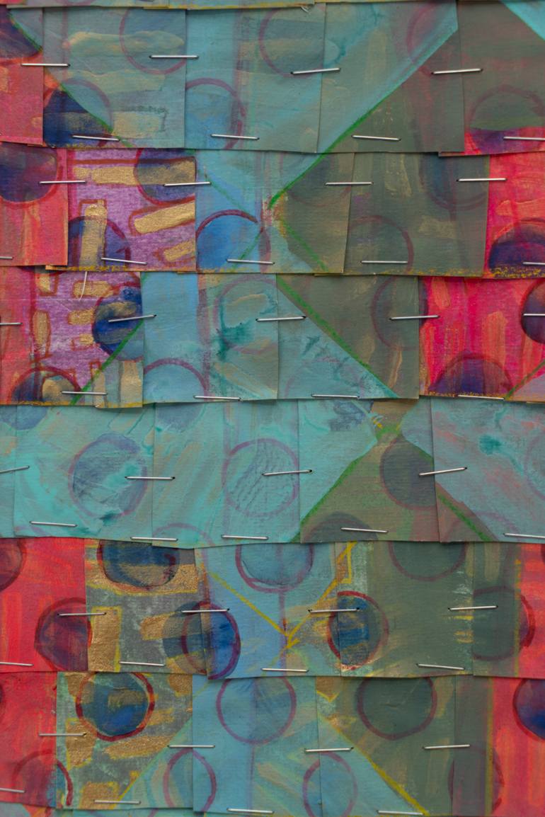 Original Abstract Mixed Media by Hollie Heller