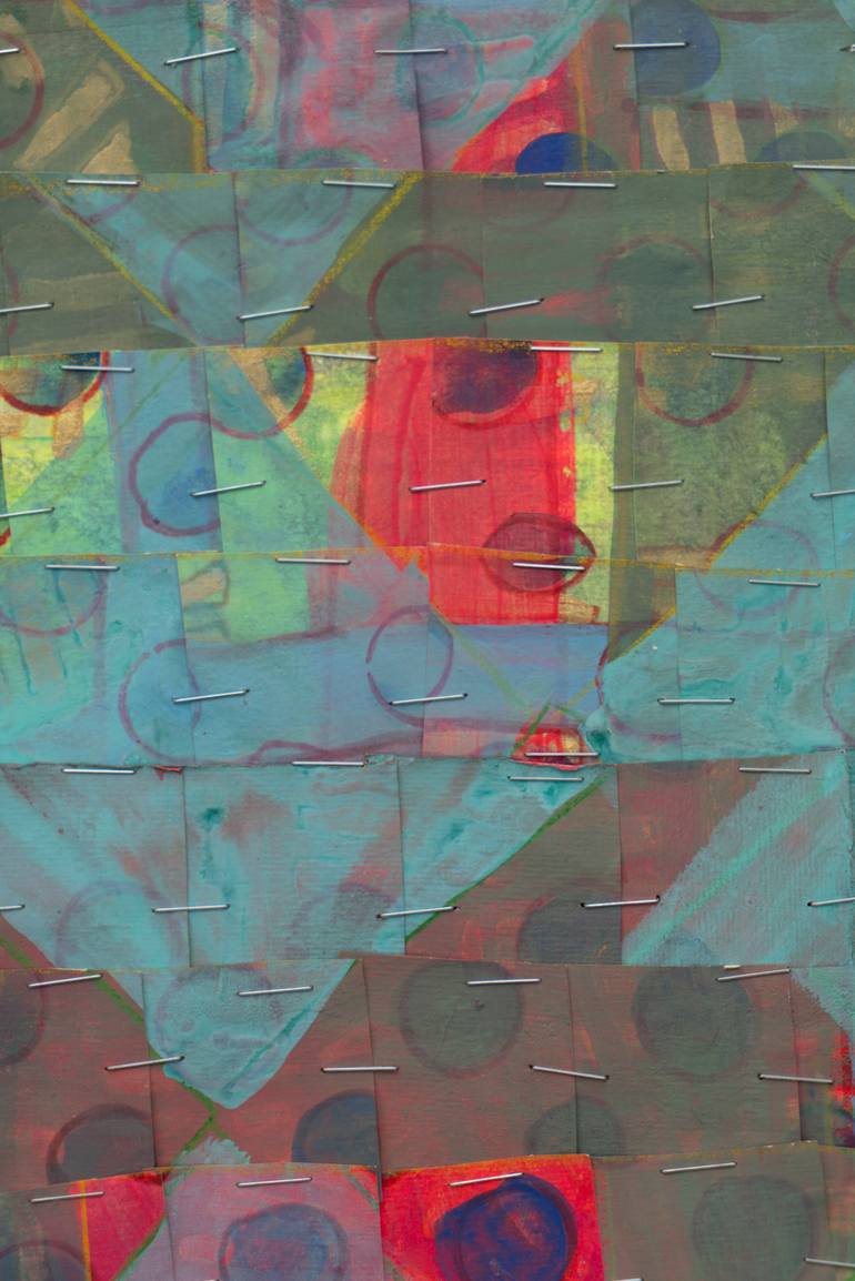 Original Abstract Mixed Media by Hollie Heller