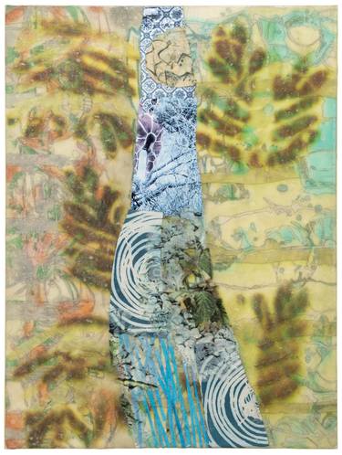 Original Abstract Collage by Hollie Heller
