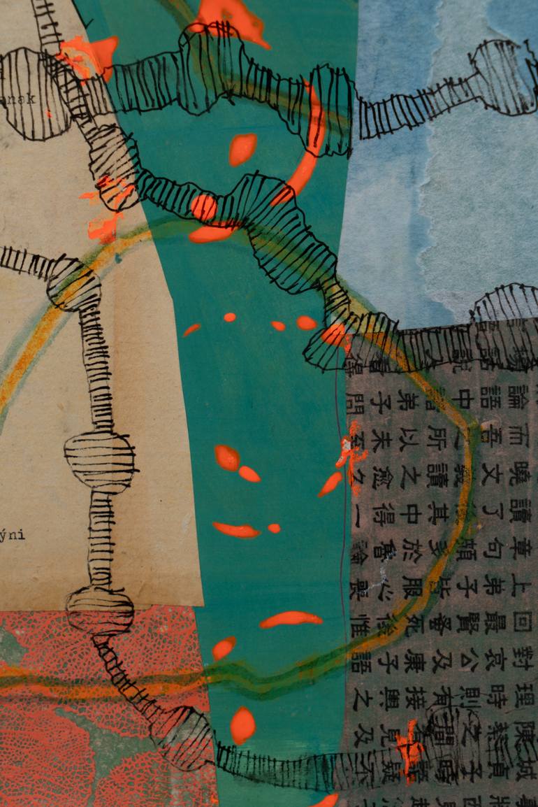 Original Abstract Painting by Hollie Heller