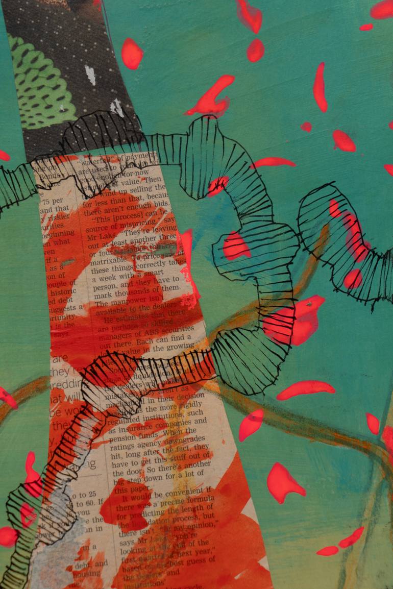 Original Abstract Painting by Hollie Heller