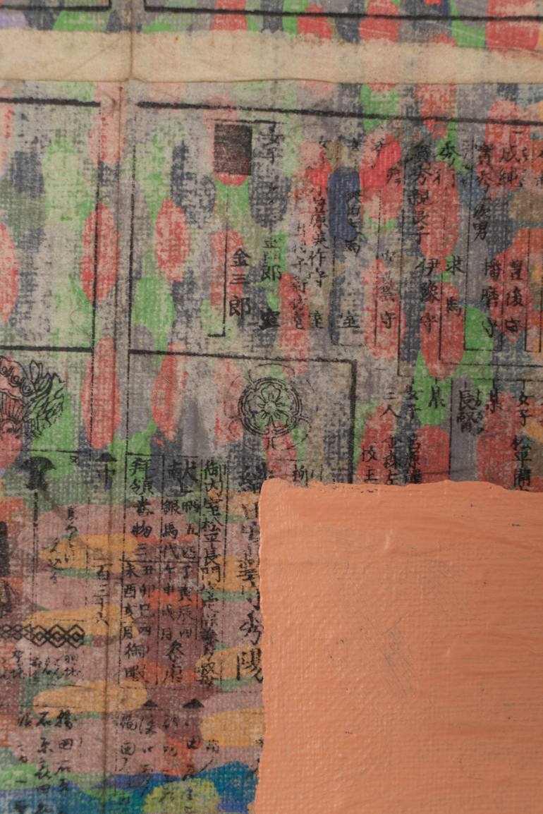 Original Abstract Collage by Hollie Heller