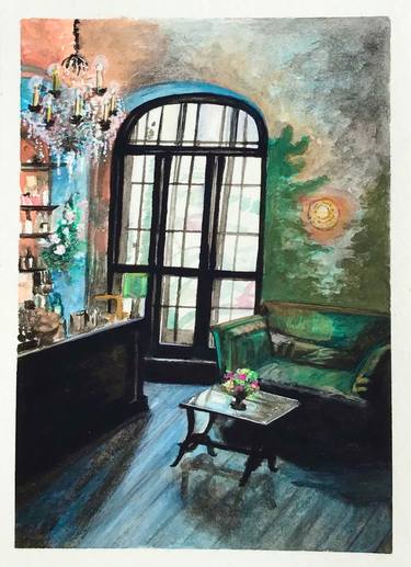 Original Impressionism Home Paintings by Elizabeth Commandeur