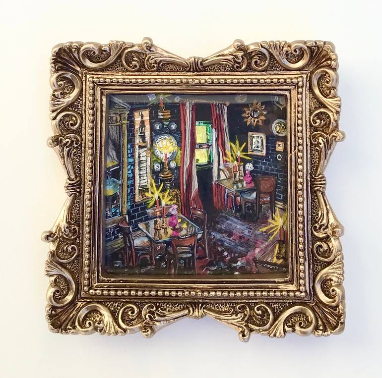 Original Impressionism Travel Painting by Elizabeth Commandeur