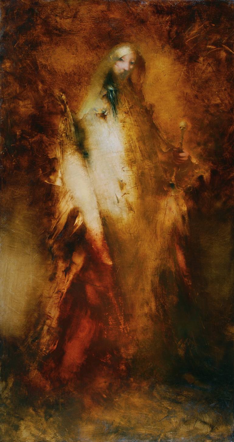 Angel of Death Painting by Valeriy Skrypka Saatchi Art