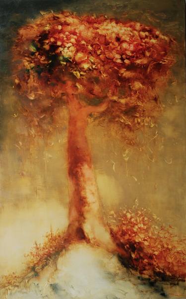 Original Fine Art Tree Paintings by Valeriy Skrypka