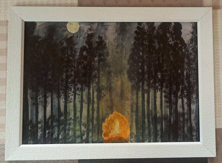 Original Abstract Nature Painting by Swati Tungariya