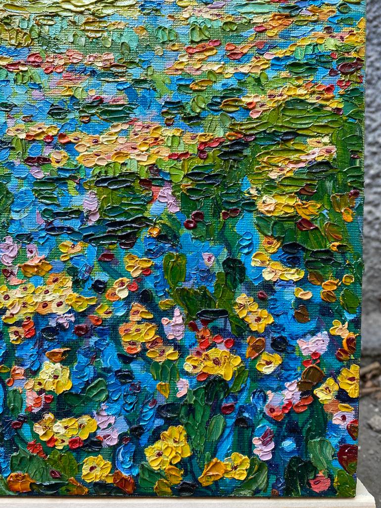 Original Impressionism Landscape Painting by Anastasiia Gorbunova