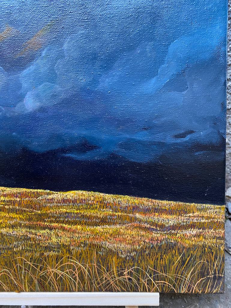 Original Impressionism Landscape Painting by Anastasiia Gorbunova