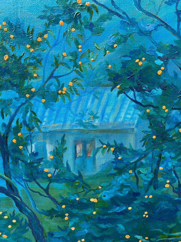 Original Impressionism Landscape Painting by Anastasiia Gorbunova