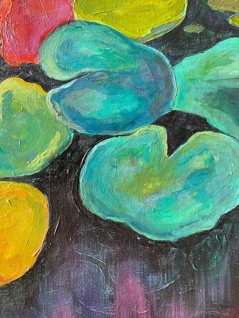 Original Impressionism Landscape Painting by Anastasiia Gorbunova