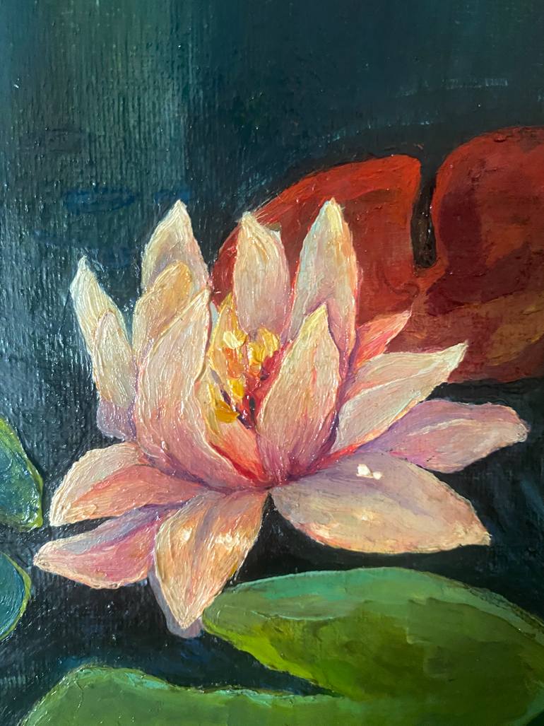 Original Impressionism Landscape Painting by Anastasiia Gorbunova