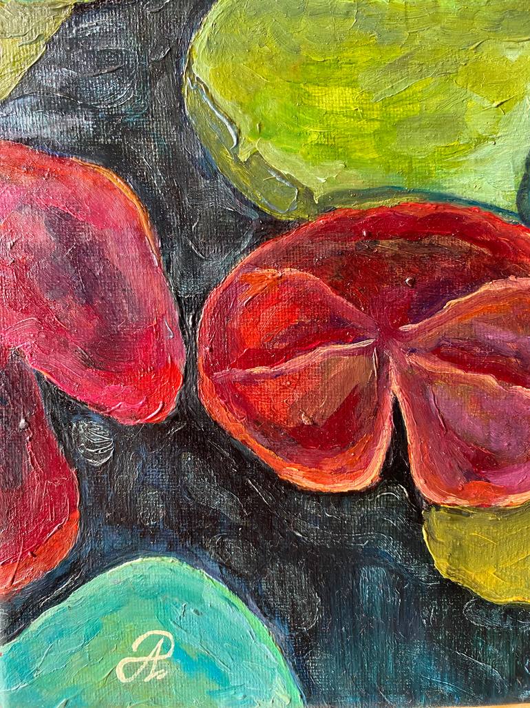 Original Impressionism Landscape Painting by Anastasiia Gorbunova